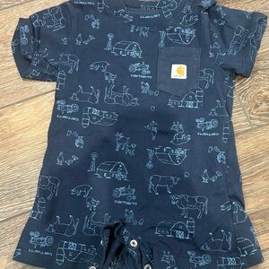 Carhartt Dark Blue Baby Romper